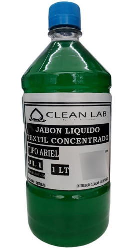Jabon Liquido Textil X 1 Litro Jl1 Clean Lab
