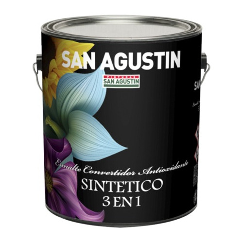 Esmalte Sintético 3 En 1 San Agustín X 4 Lts