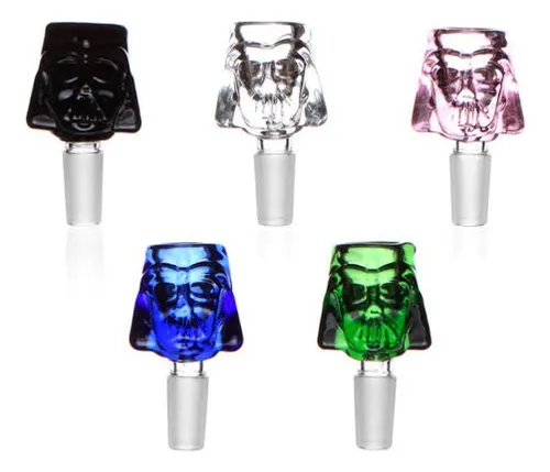 comprar 3pz Bowl Darth Vader Boquilla De Vidrio Adaptador Para Bongs