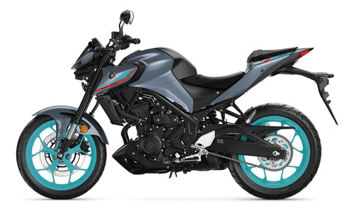 Yamaha Mt03 Mt 03 Gris Negro Naked 0km 2025 De Titta