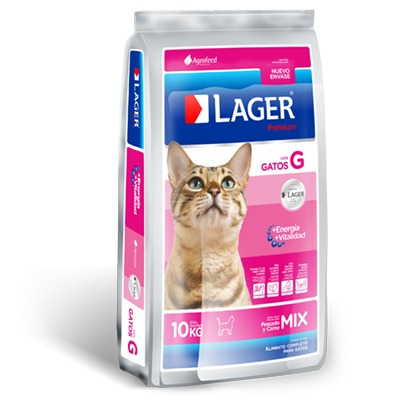 Imagen 1 de 3 de Lager Gatos 10 Kg Mix De Sabores+envio En Paysandu Gratis
