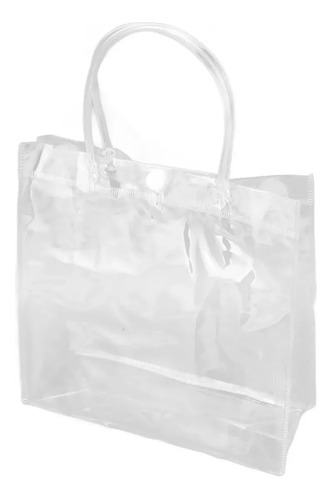 50 Pcs Bolsas De Regalo Recuerdo De Pvc Transparente Con Asa