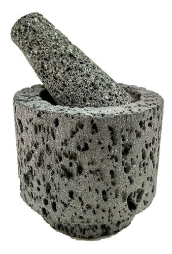 Mortero De Piedra Negra.