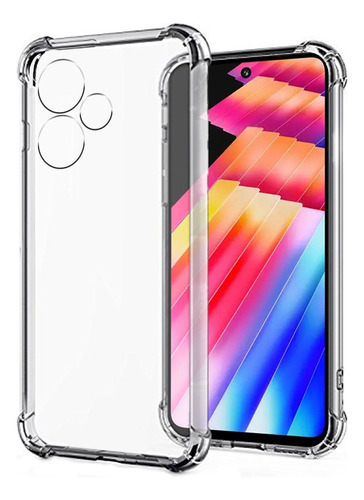 Estuche Forro Clear Transparente Antigolpe Infinix Hot 30i