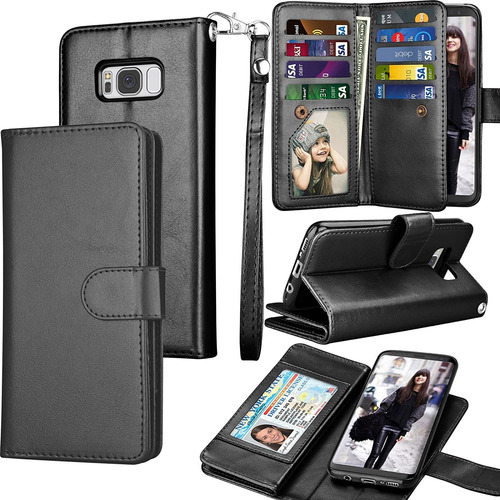 Tekcoo Compatible Con Galaxy S8 Case/galaxy S8 Wallet Case