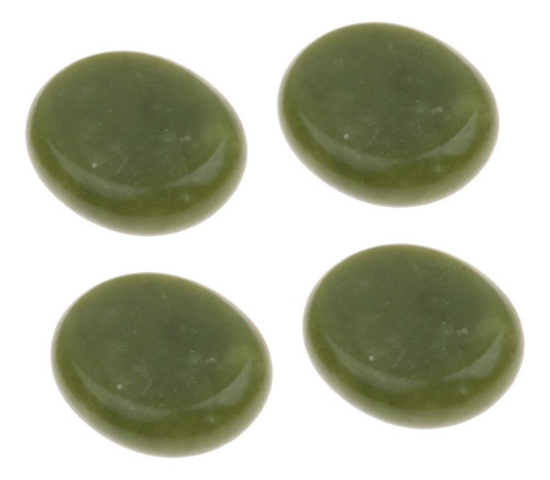 4 Piezas De Piedras De Jade Piedra Fría Caliente Compatible