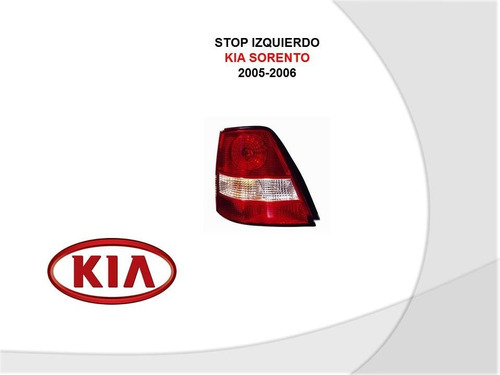 Stop Kia Sorento 2005-2006