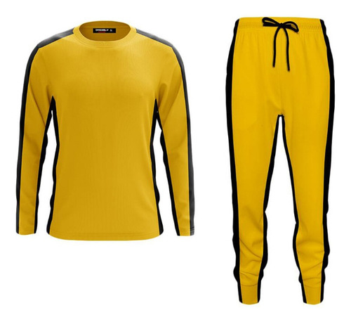 Bruce Lee-camiseta Y Pantalones Para Adultos Uniformes