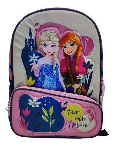 Mochila Frozen Espalda 16pulgadas Legitima Wabro 10214/56810