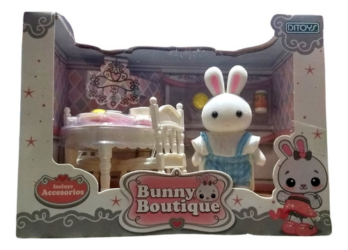 Muñeca Bunny Boutique Set De Actividades C/ Accesorios-lanús