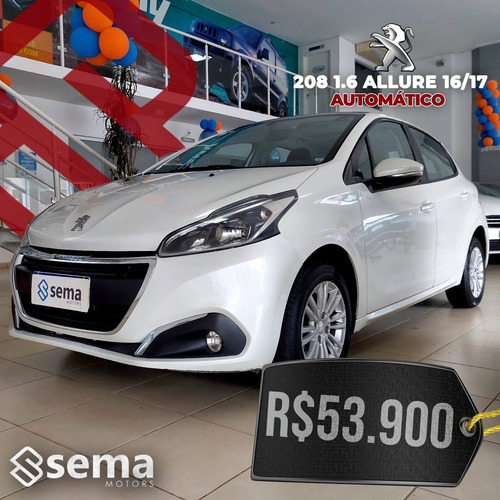 Peugeot 208 1.6 ALLURE 16V FLEX 4P AUTOMÁTICO