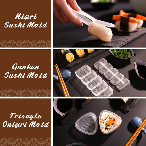 Kit De Fabricación De Sushi 22 En 1 Con Accesorios