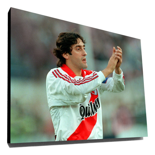 Cuadro Enzo Francescoli River Plate 40x30 Cm