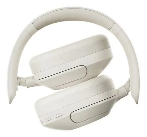 Audífono Inalámbrico Qcy H4 Anc Bluetooth Blanco Hi-res 70h