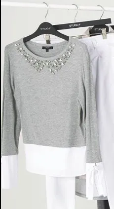 Blusas con aplicaciones de pedreria deals