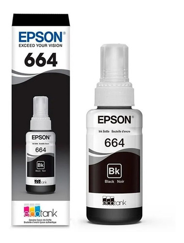 Tinta Epson 664 L210 L355 L575 L380  70ml Original  