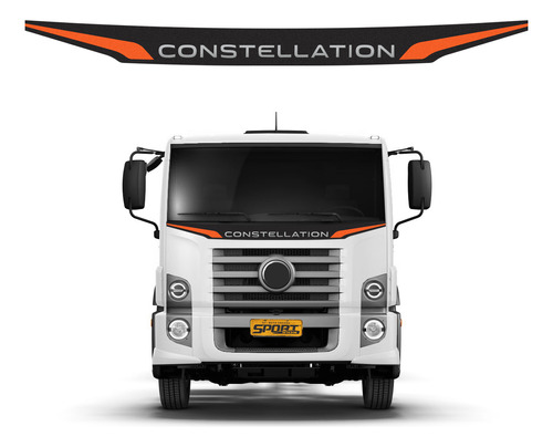 Faixa Frontal Para Caminhão Constellation 2023 - Genérico