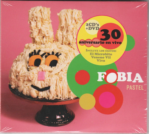 Fobia Pastel Cd Doble + Dvd Nuevo!!