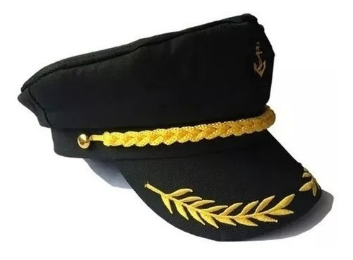 1 Sombrero Ajustable Capitan Marinero Gorro Gorra Yate Laure