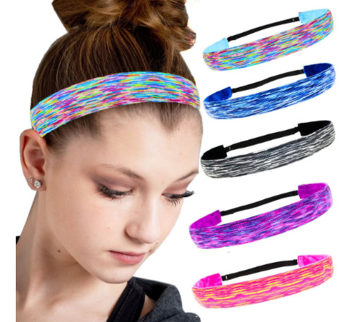 Diadema Tie-dye Para Niños, Diadema Degradada, Deportiva