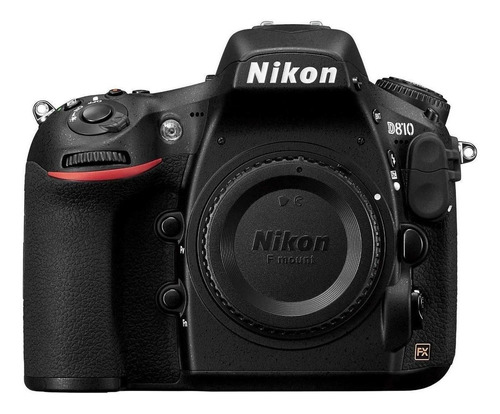  Nikon D810 DSLR cor  preto