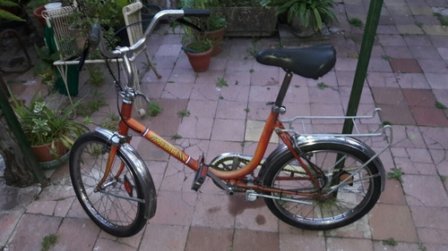 Bicicleta Plegable Rodado 20
