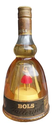BOLS Ballerina ゴールドリキュール Licor Lucas Bols Balerine Gold Liqueur 500ml Anos 60/70 | MercadoLivre