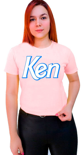 Polera Ken Barbie Tendencia Rosa Todas Las Tallas Exclusiva