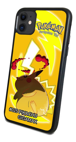 Funda Celular Pokemon 025 Pikachu Gigamax Todos Los Modelos