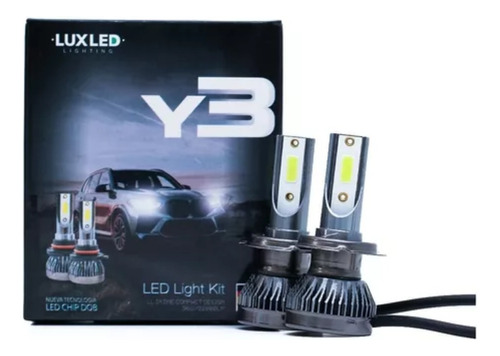 Kit Lamparas Cree Led Y3 22000lm H1 H4 H7 H11 Dob Ultra Slim