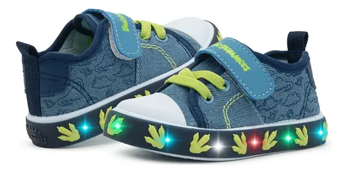 Tenis de dinosaurios con luces hotsell