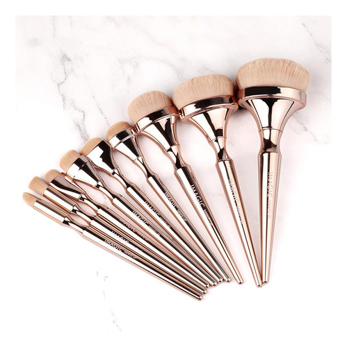 9x Pinceles Maquillaje