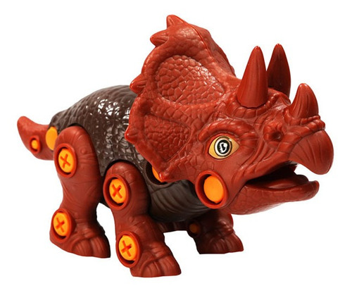 Dinosaurio De Juguete Armables Didácticos Triceratops