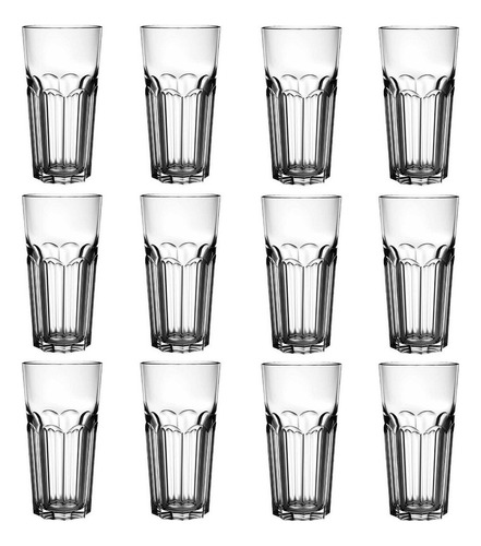 Vaso De Vidrio Rigolleau Oslo 350ml Caja X36 Unidades