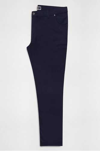 Pantalón Macowens Gabardina Lisa Azul Hombre 169116145001