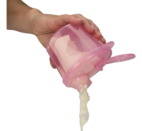 Dispensador De Fórmula Para Bebés Dr. Brown Rosa 3