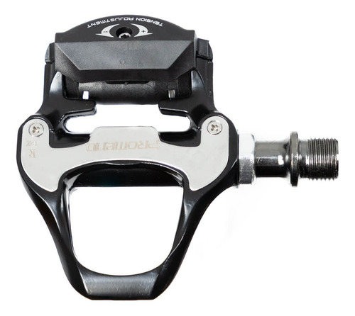 Pedal Clip Promend Pd-r97 Speed Selado Com Ajuste De Tensão Cor Preto