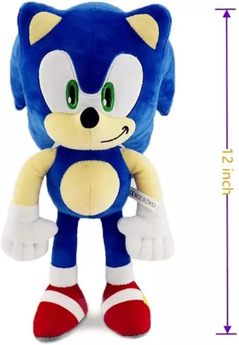 Pelúcia Sonic Boneco Brinquedo 30 Cm Filme Fofo Grande no Shoptime