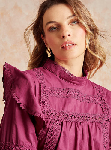 Vestido Boho Bordado