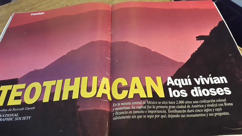 Revista Conozca Mas Nº 88 1996 Teotihuacan Maxico Los Dioses