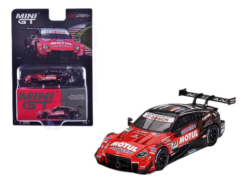 Mini Gt Nissan Z Gt500 Motul Nismo 23 Super Gt Series #756 Color Rojo