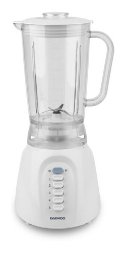 Imagen 2 de 2 de Licuadora Daewoo Tb9216 Jarra Plástica 1,25lts - 5 Vel. 400w