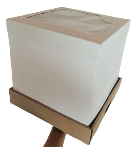 Caja Tortas Altas Drip Cakes 30x30x30 Pack X10