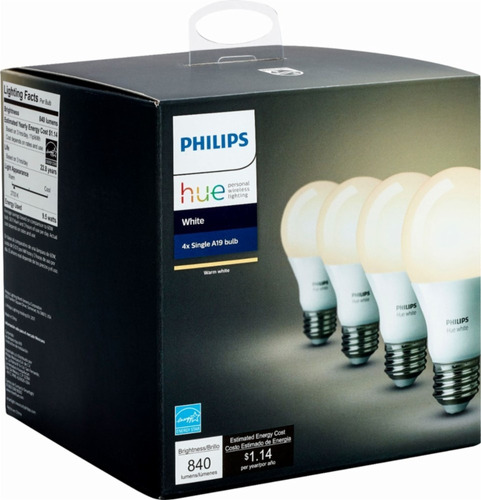 Focos Led - Philips 3pza Kit Con Interruptor Blanco