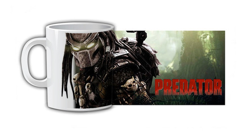 Taza Sublimada Depredador Yautja Cazador Tactico Alien