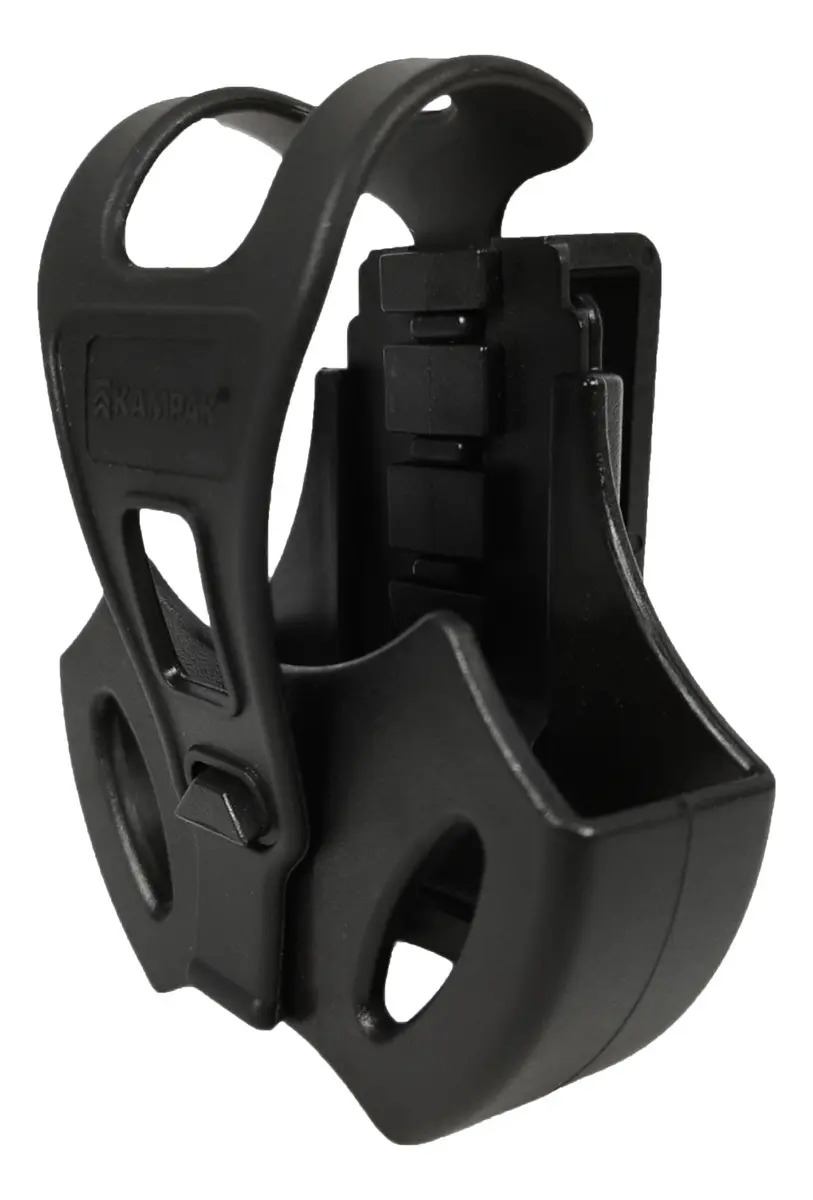 Porta Esposas Kampak Kw295 Polímero Táctico Resistente Negro