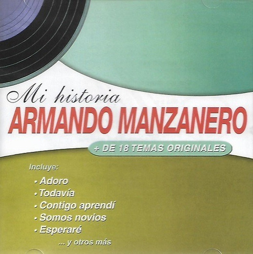 Cd Armando Manzanero / Mi Historia Grandes Exitos (2002)