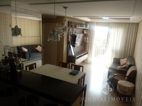 Vendo Lindo Apartamento No Altos Do Pacaembu Em Jundiaí, 74 M², Andar Alto, Vista Panorâmica, 03 Dormitórios (01 Suíte) 02 Vagas, Lazer Completo, Bairro Com Todas As Comodidades. E - Ap00291 - 347845