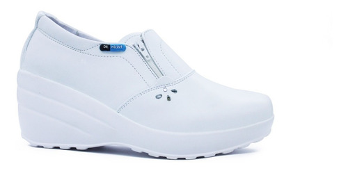 Zapatos Blancos Alto Confort Chef Nurse Dr House 8274 Novia