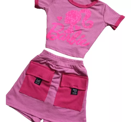 Roupa infantil menina da Barbie moda Blogueirinha - Blogueirinha